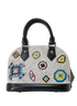 Azteque Alma BB, &pound;1,100, Handbags, Black/White, Leather, Back view